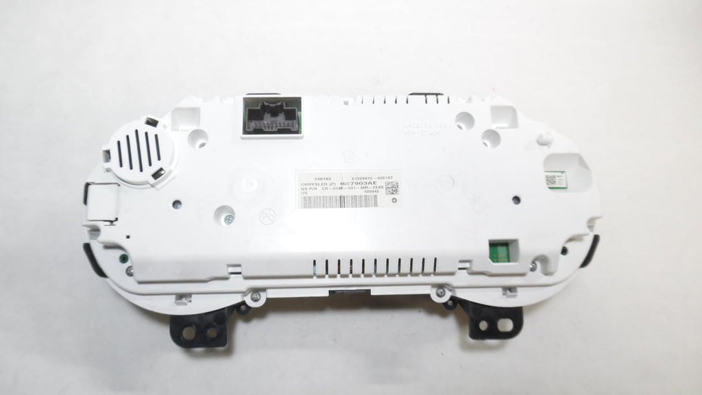 Stylish Pre-Owned 2017 Chrysler Pacifica Speedometer Speedo Cluster MPH w/ 3.5 Display OEM (Good)