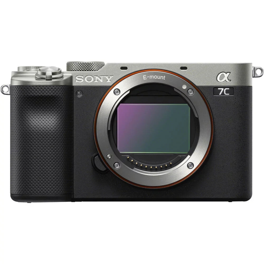 Sony a7C Camera (Silver) +28-70mm f/3.5-5.6 OSS Lens +3 PC Filter +64GB