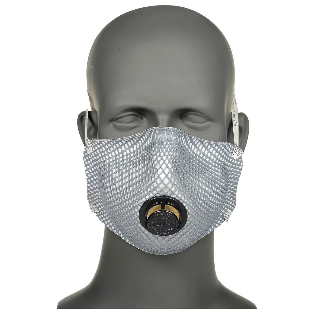 Stylish 2400 Series N95 Particulate Respirators, Half-Facepiece, M/L, 10/Bag