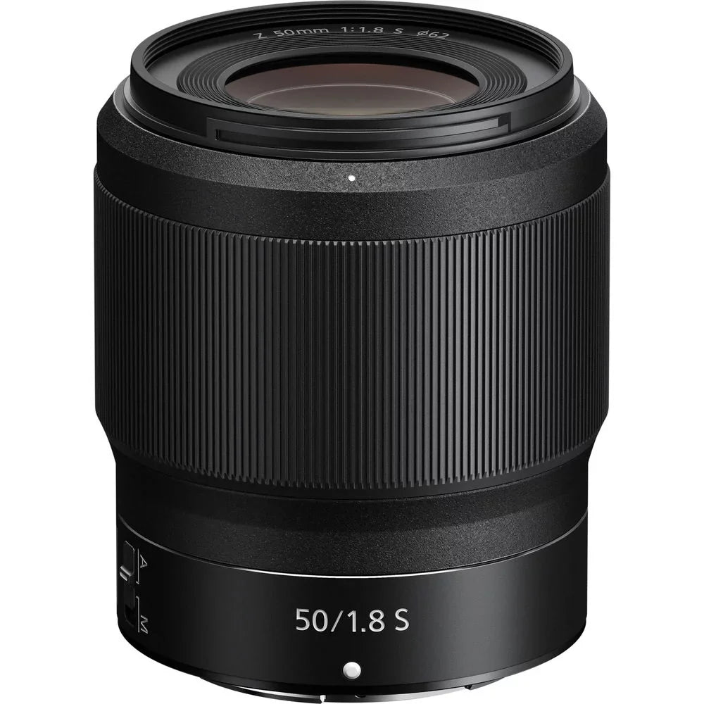Nikon Z5 Mirrorless Digital Camera with 50mm f/1.8 S Lens + 0.43X Wide Angle Lens + 2.2x Telephoto Lens + Flash + 64GB Memory Card + UV-CPL-FLD Filters + Wireless Remte - International Version