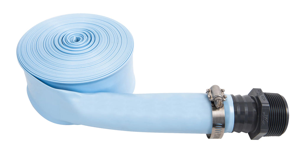 Swimming Pool 1.5" Backwash Hose 100 Ft - Exclusive Design