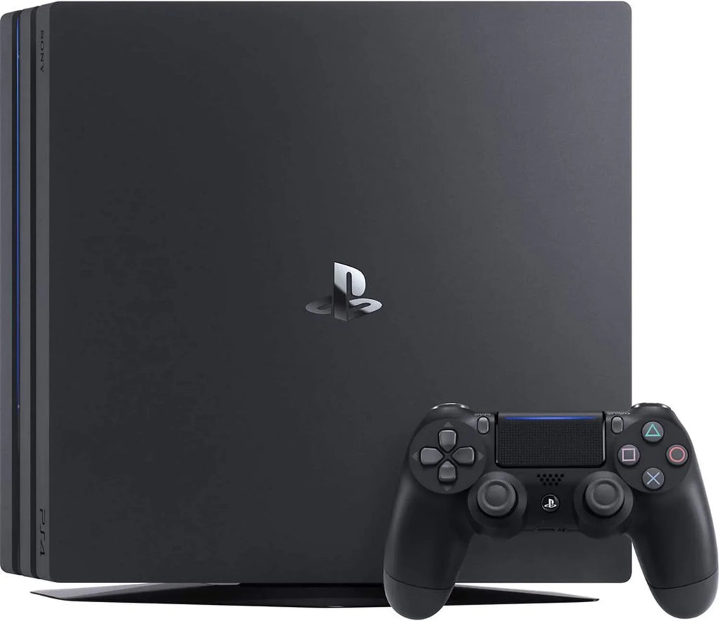 Sony PlayStation 4 Pro 1TB Black Gaming Console + G11-A Earbuds With Microphone BOLT AXTION Bundle Like New