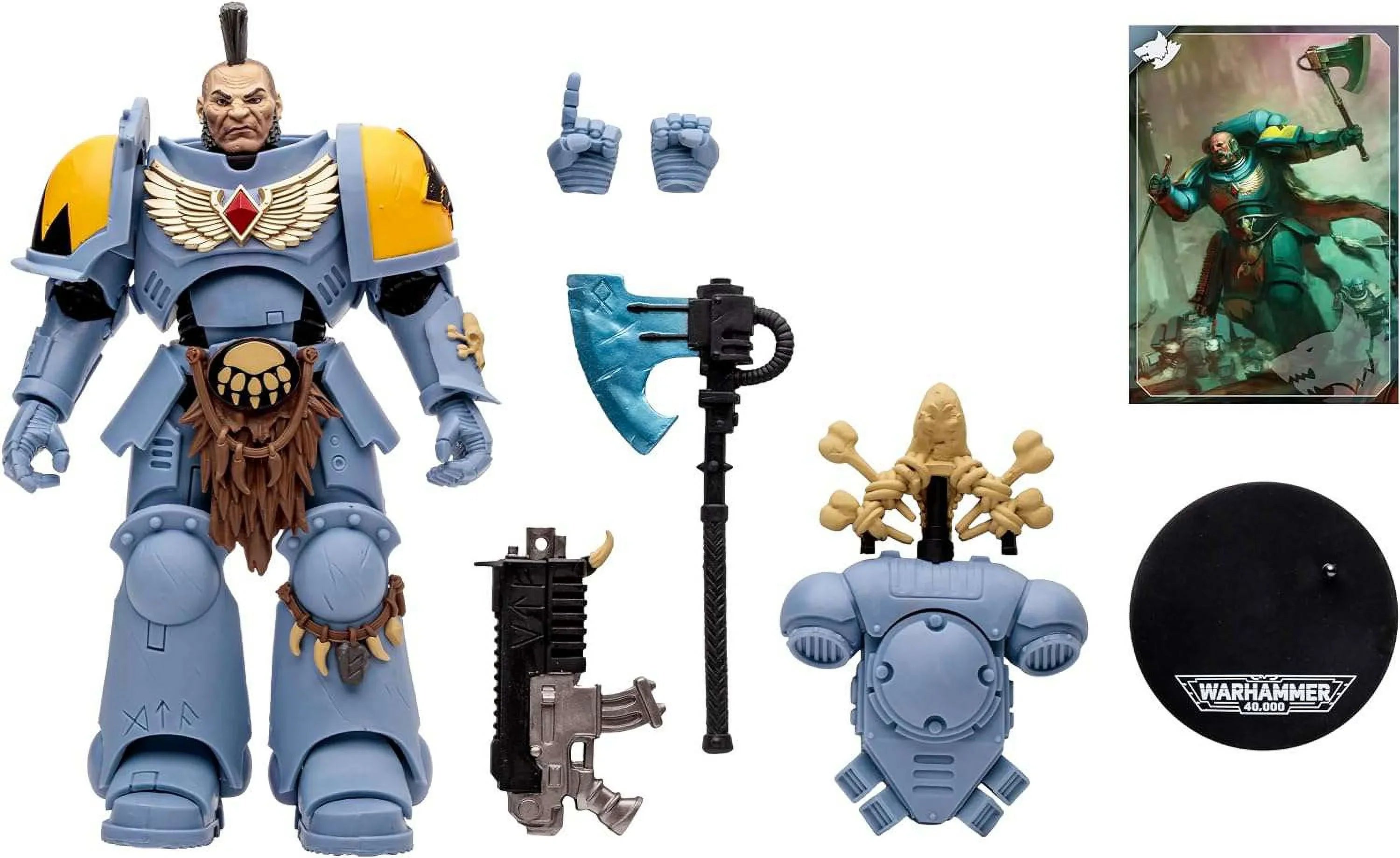 McFarlane - Warhammer 40K - 7" Figures Wave 7 - Space Wolves Wolf Guard