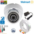 Stylish Evertech 1080p HD CCTV Security Surveillance Camera with 100 feet Video & Power Cable and Power Adapter