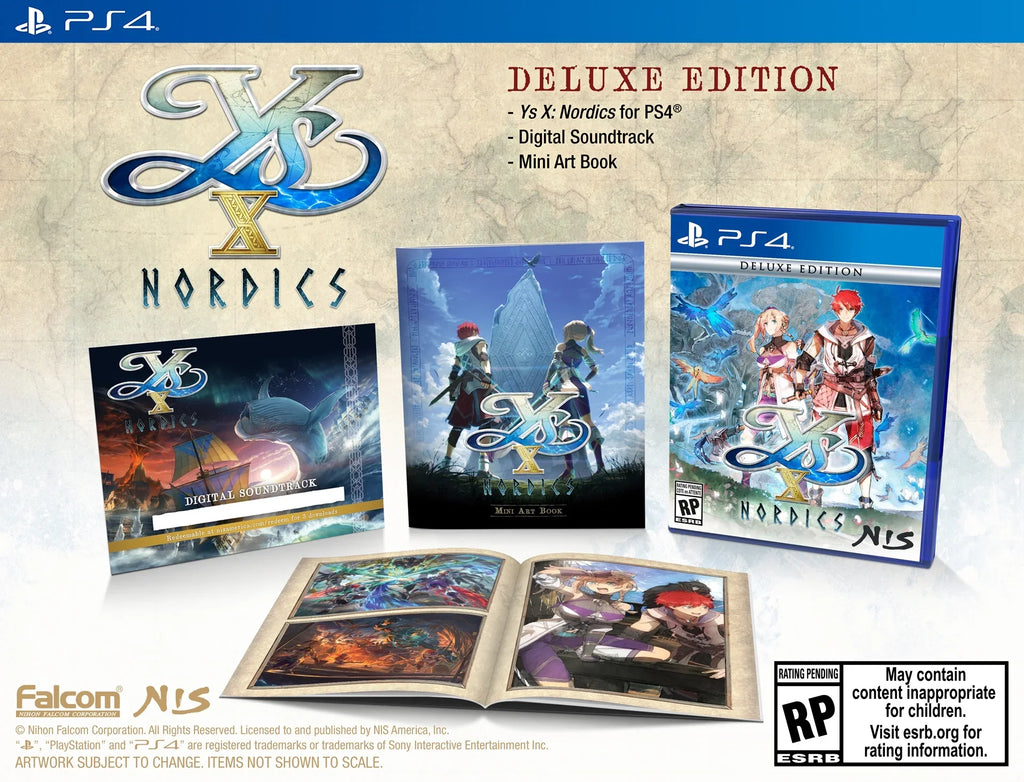 Stylish Ys X: Nordics - Deluxe Edition, PlayStation 4