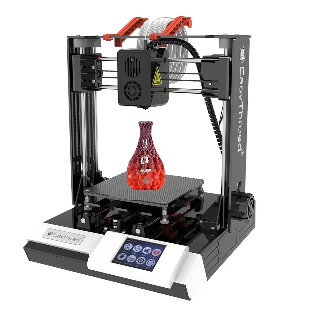 EasyThreed 3D printer,Print Size Removable K6 Plus 3D Printer TF Kids HUIOP Printers 3D-Printer 3D Printer Hine 100x100x100mm/4x4x4inches MIZUH Comes Plus Printer Hine ICHU