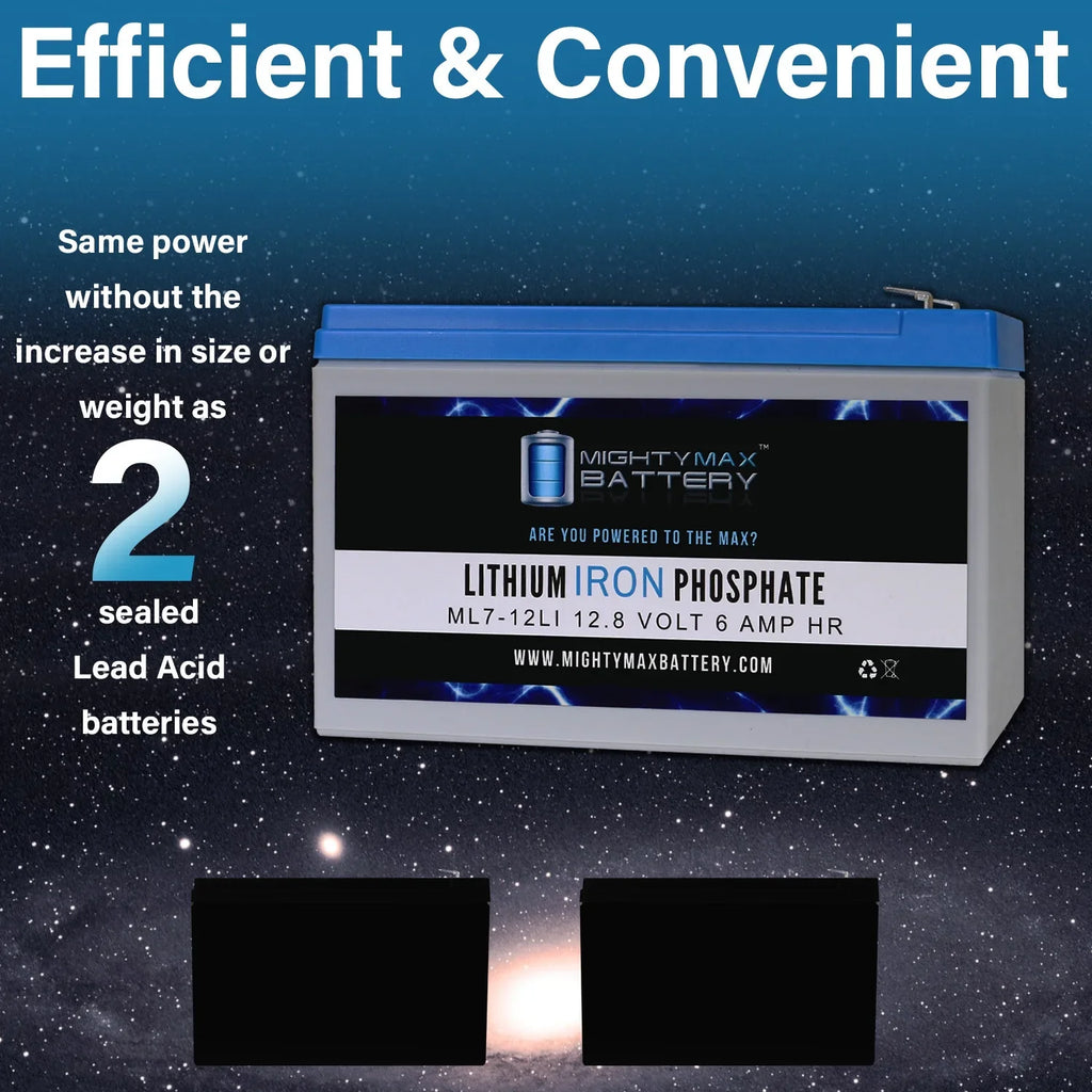 12V 7AH Lithium Replacement Battery for Altered Pro-Line 600 V3-S - Exclusive Design
