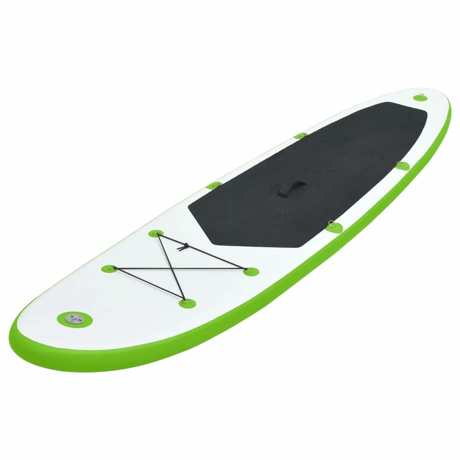 Walmeck Inflatable Paddleboard Set Green and White - Exclusive Design