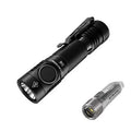 Combo: NITECORE E4K Next generation Flashlight - 4400 Lumens w/Tiki Mini Keychain Lamp -300 Lumens