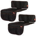 Diono Super Mat 2 Pack Car Seat Protector, Crash Tested, Water Resistant, Black - Exclusive Design