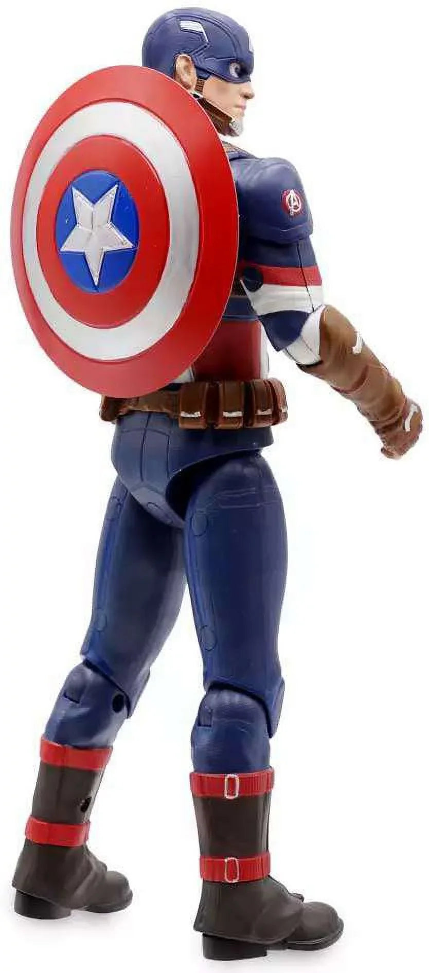Stylish Marvel Power Icons Captain America Action Figure with Sound