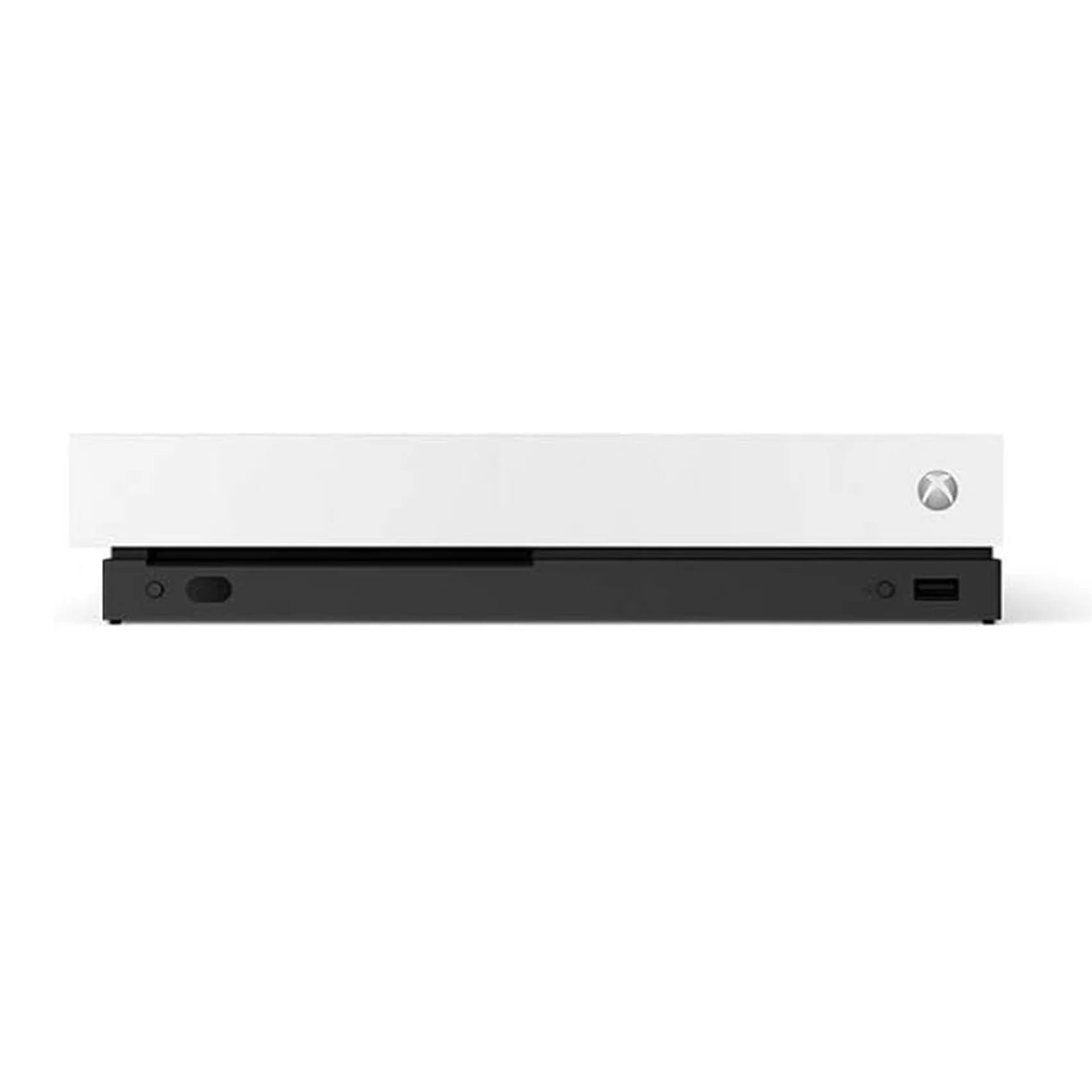 Stylish Pre-Owned Xbox One X 1TB with 2 Controller, 4K Ultra HD White with BOLT AXTION Cleaning Kit HDMI Bundle (Refurbished: Like New)