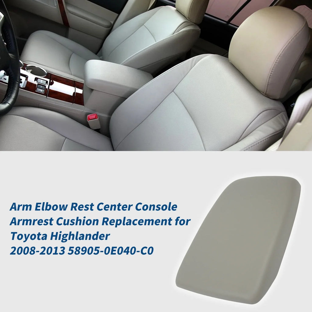 Arealer Cushion,Center Console 2008-2013 58905-0e040-c0 Buzhi Cushion Eryue Arm Console Covers 2008-2013