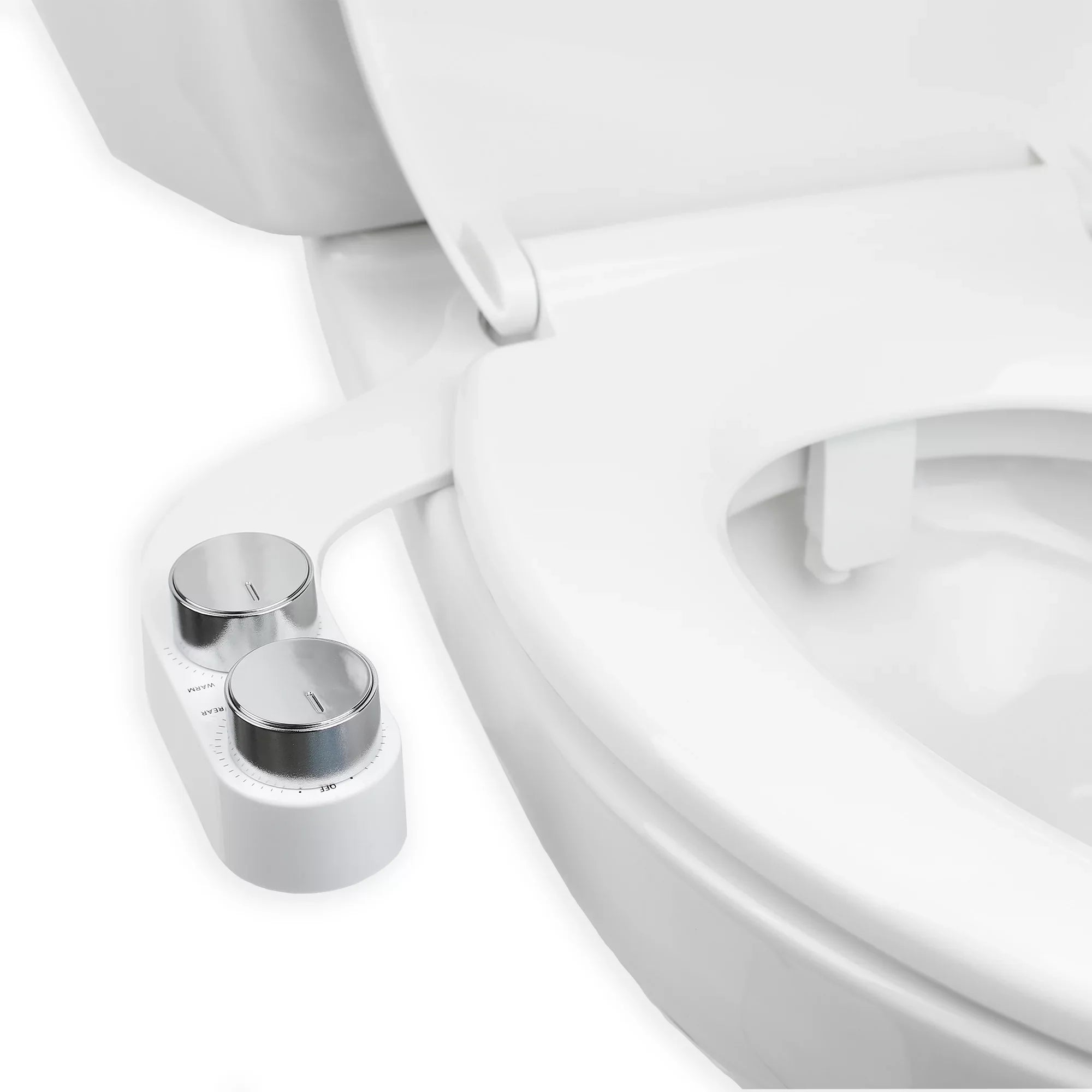 Stylish Brondell Freshspa Comfort+ Bidet Attachment Dual Temp Dual Nozzles
