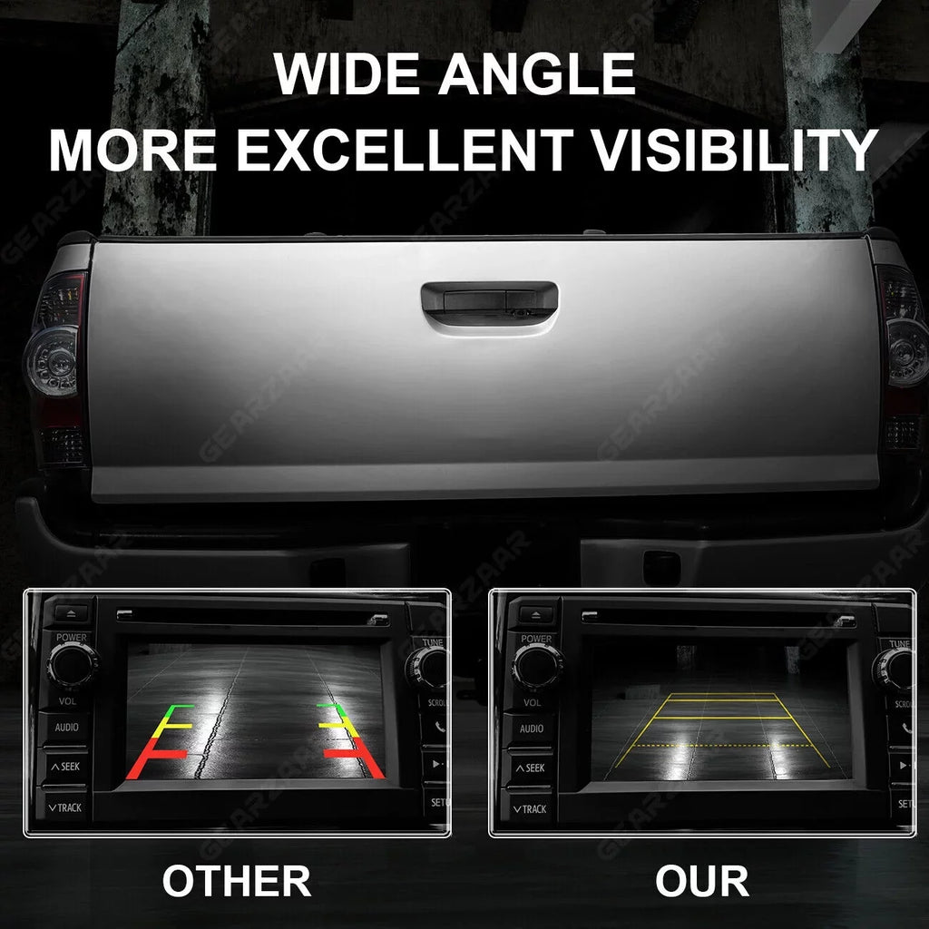 For Toyota Tacoma 2005-2014 2006 2007 2008 09 Tailgate Handle with Backup Camera - Exclusive Design