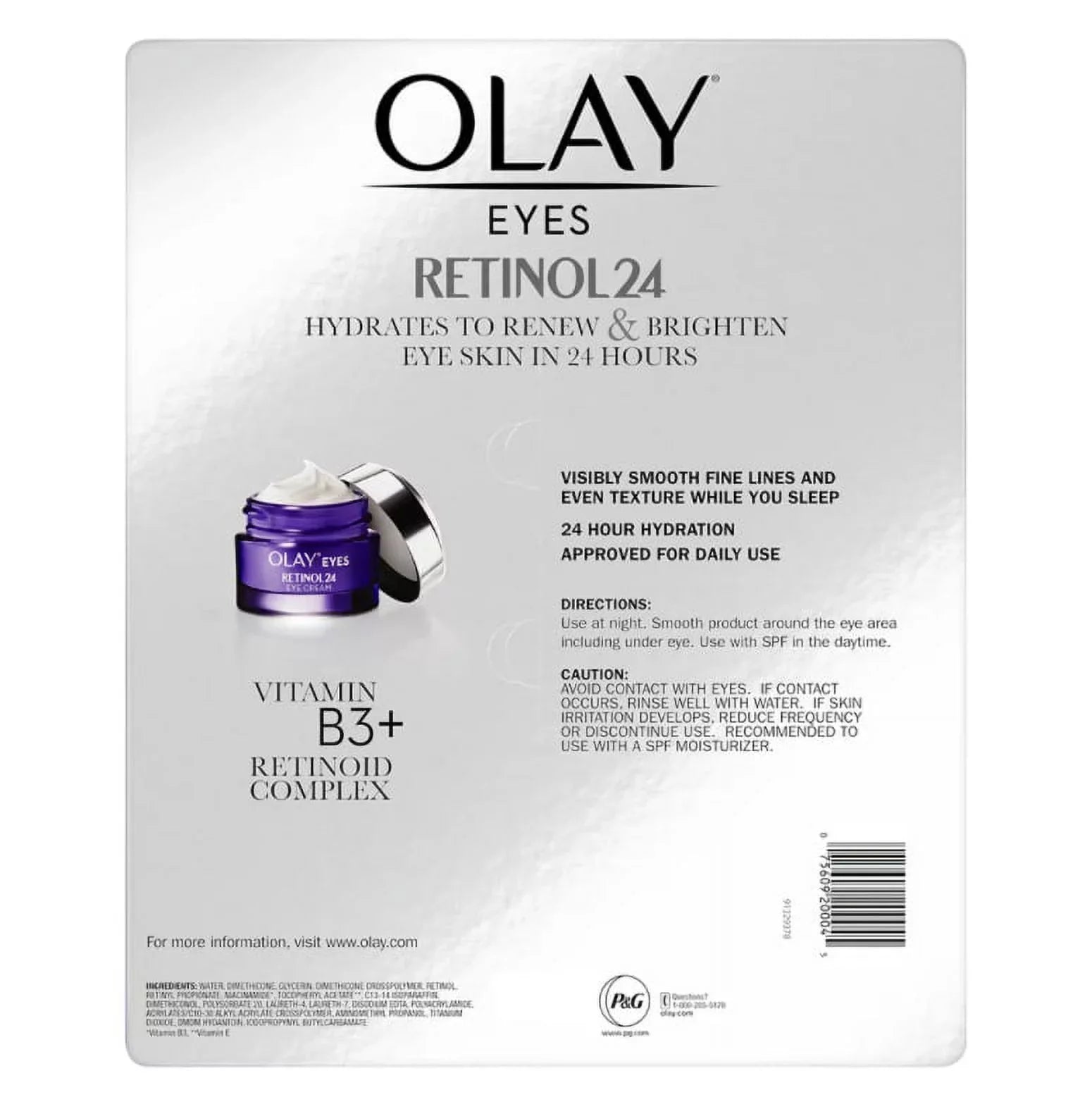 Stylish Olay Regenerist Retinol 24 Night Eye Cream, 2 ct.