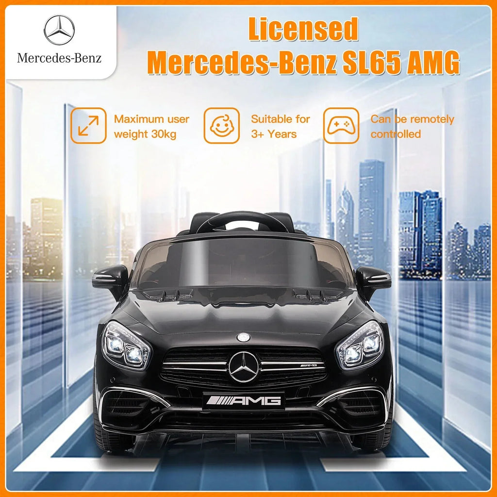 Mercedes Benz AMG SL65 12V Electric Kids Ride On Car with Remote Control - Officially Licensed