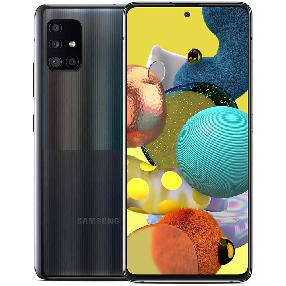 SAMSUNG Galaxy A51 5G (128GB, 6GB) 6.5" GSM Factory Unlocked 4G LTE A516U1 (Excellent - Used) - Exclusive Design