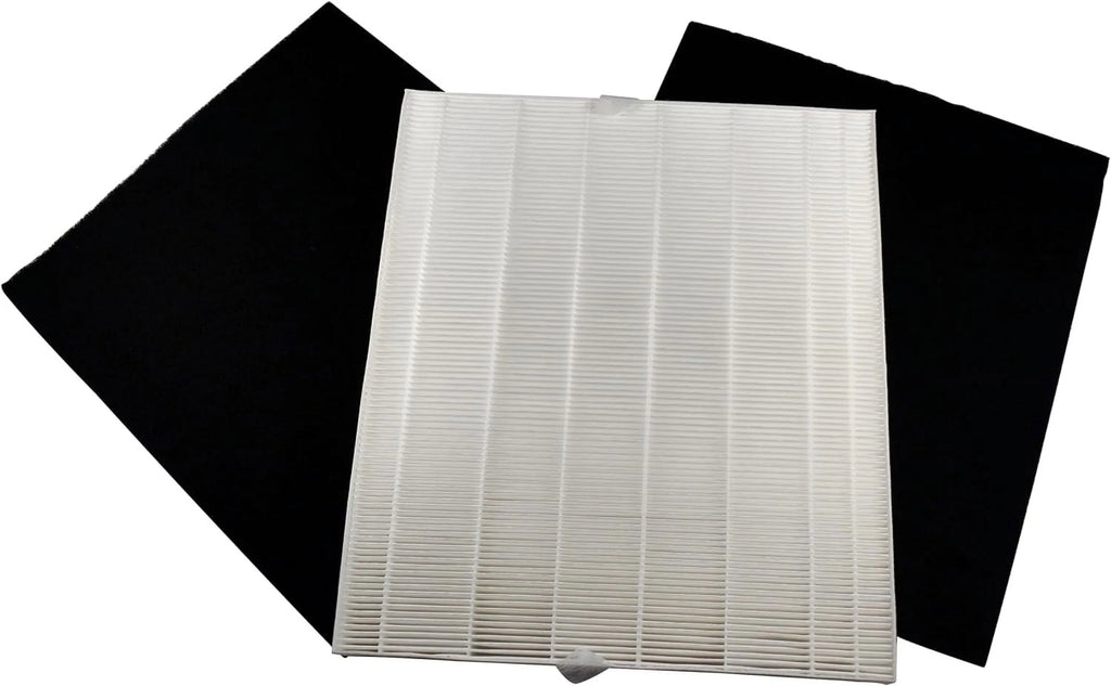 Stylish HQRP AP-1512HH Replacement Filter Compatible with Coway Airmega AP1512HH Mighty, AP-1518R Airmega 200M Air Purifier, Part 3304899, 2 True HEPA Filter + 4 Activated Carbon Pre-Filters