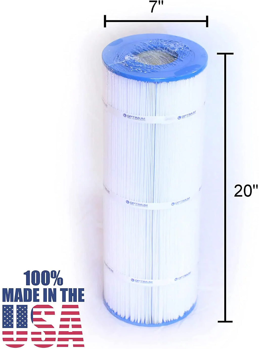 Pool Filter 4 Pack Replacement for Pentair Clean & Clear Plus 320; 80 SQ. FT. Cartridge Element - Made in USA