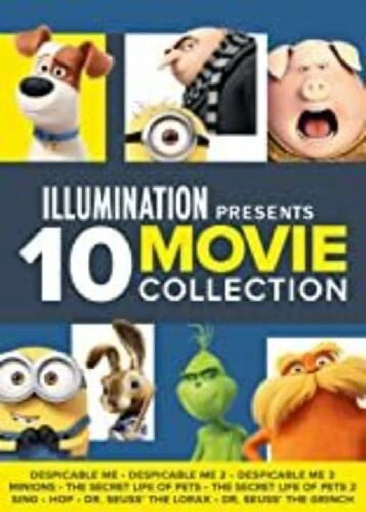 Illumination Presents: 10-Movie Collection (DVD) - Exclusive Design