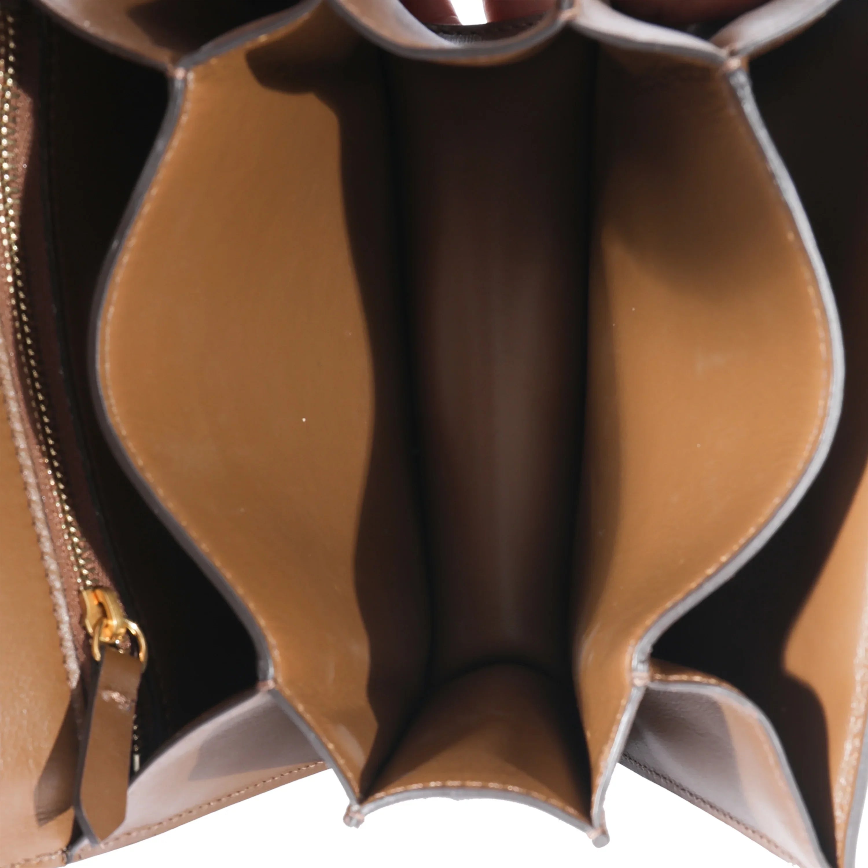 Celine Brown Smooth Leather Small Box Bag Pre-Owned - Exclusive Design