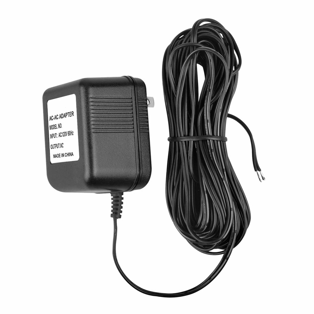 FITE ON Compatible 26ft 24V AC Power Adapter Replacement for Video Doorbell & zmodo Smart Greet Wi-Fi Video Doorbell