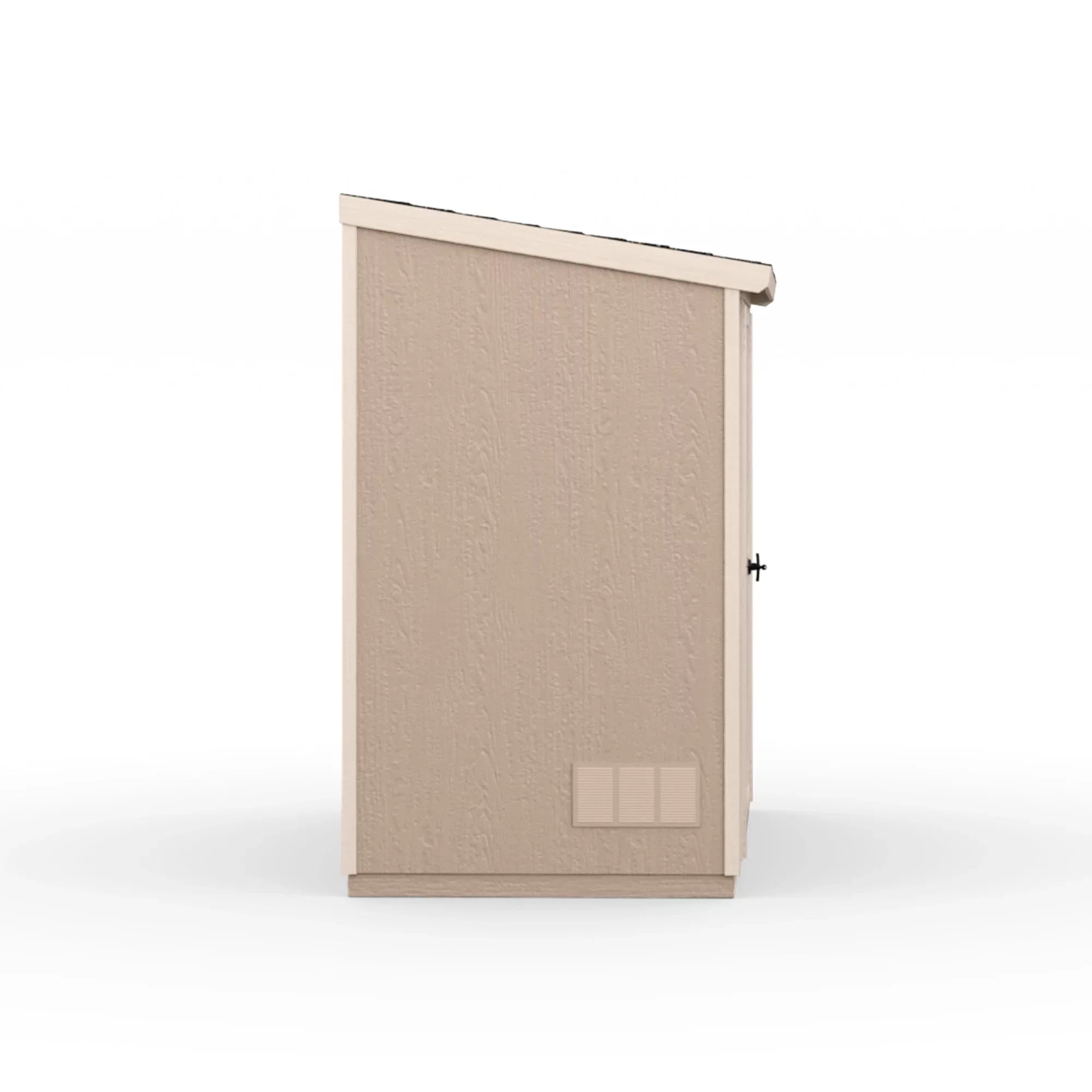Handy Home Products Fremont 4 ft. x 8 ft. Lean-To Storage Shed - Exclusive Design