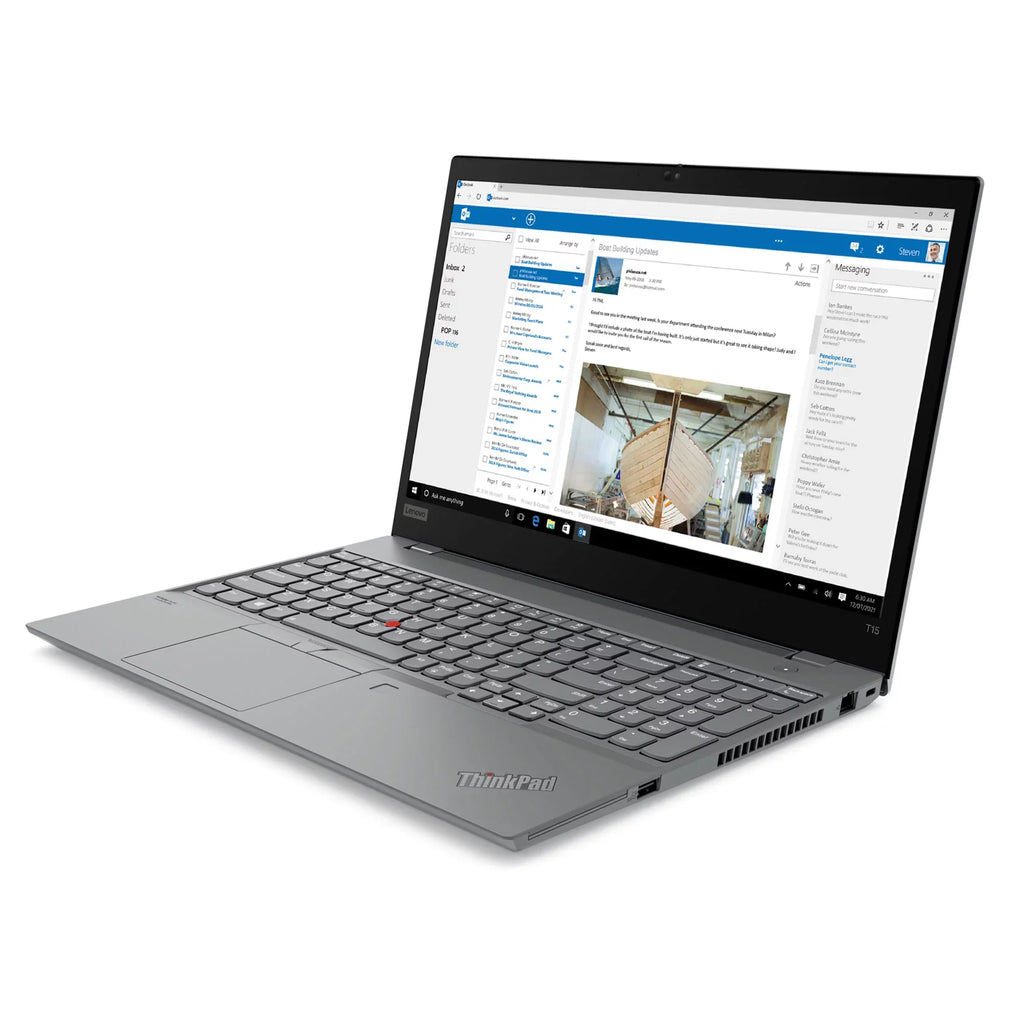 ThinkPad T15 Gen 2 Laptop, 15.6" FHD IPS 300 nits, i7-1165G7, UHD Graphics, 16GB, 1TB SSD - Exclusive Design