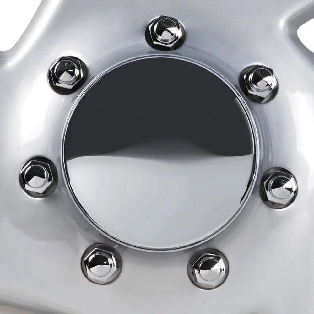 Stylish BDK Ford E-Series Style Hubcaps Wheel Cover, 16" Chrome Replica Cover, 4 Pieces