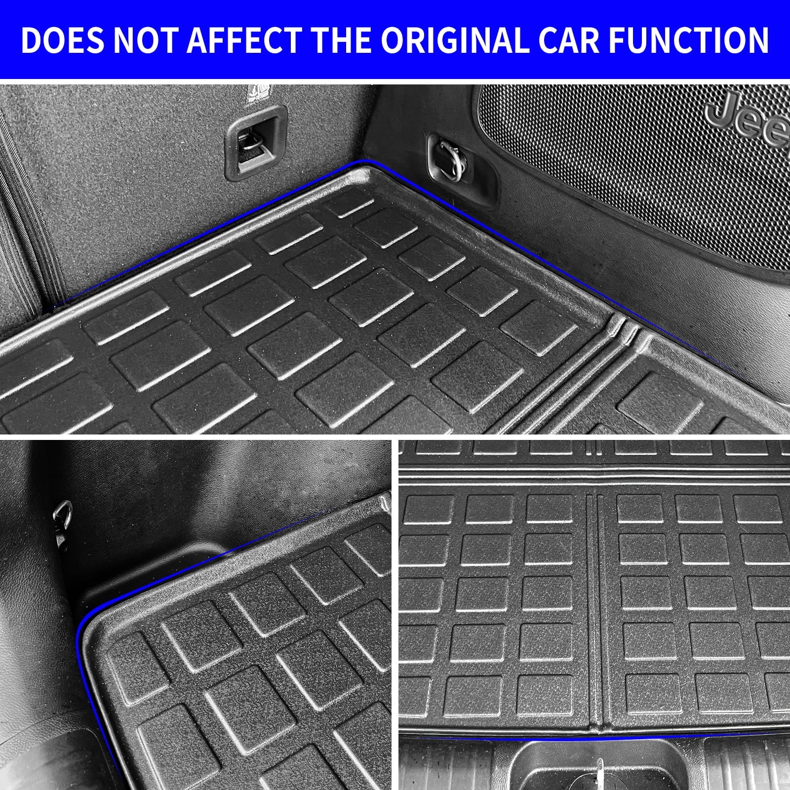 Stylish Fit 2019-2023 Jeep Cherokee Cargo Liner Trunk Mat Trunk Liner 2022 Jeep Cherokee Accessories