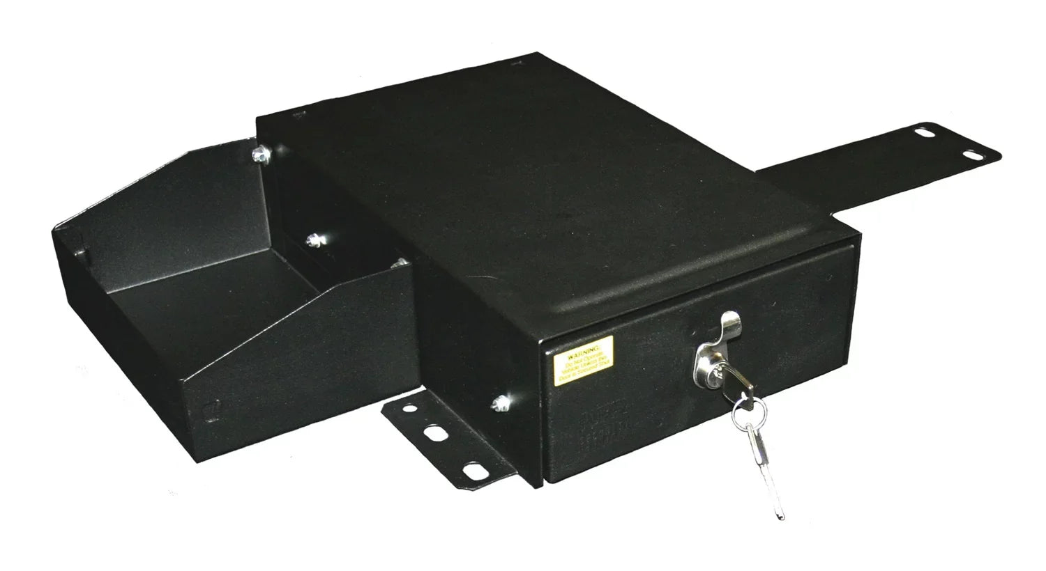 Tuffy Security Products 256-01 Under Seat Drawer - Passenger Side; Black; 1966-1977 Ford Bronco - Exclusive Design