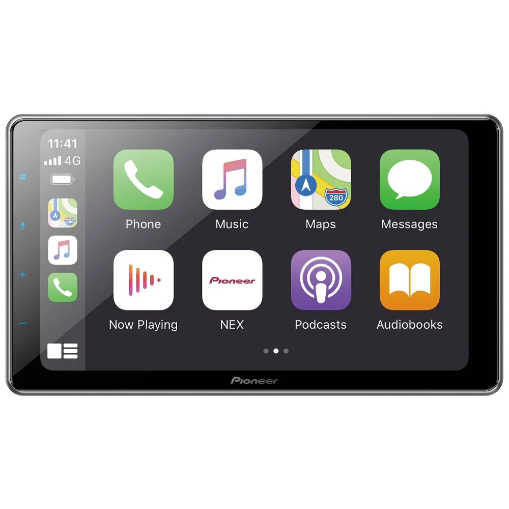 Stylish New Pioneer DMH-WT7600NEX 9" Digital Multimedia Receiver w/ License Plate Camera