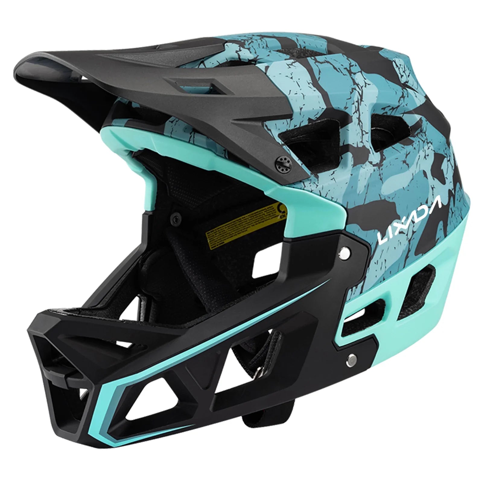 Htovila Helmet,Bike Helmet Head Circumferences Of Visor Over 31 Circumferences Of Bike Over 31 Head Helmet With Visor Helmet Downhill Mtb Helmet Men/women Mountain Downhill Mtb Helmet With Visor Over