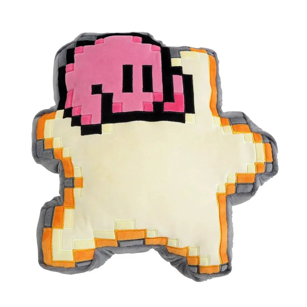 Stylish Kirby 8 Bit Star - Kirby Adventures 14" Pillow Plush (San-Ei) 1637