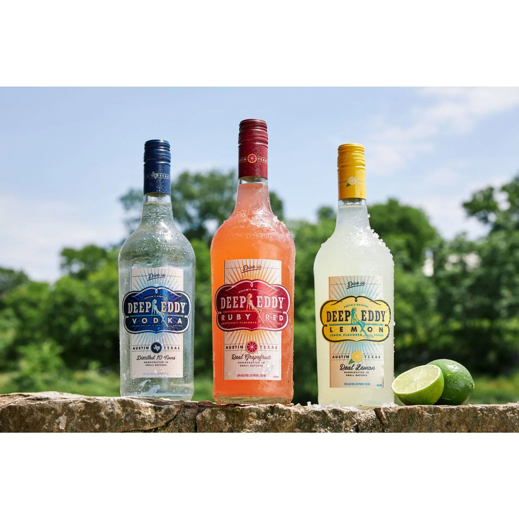 Stylish Deep Eddy Lemon Flavored Vodka, 1.75 L Bottle, 35% ABV