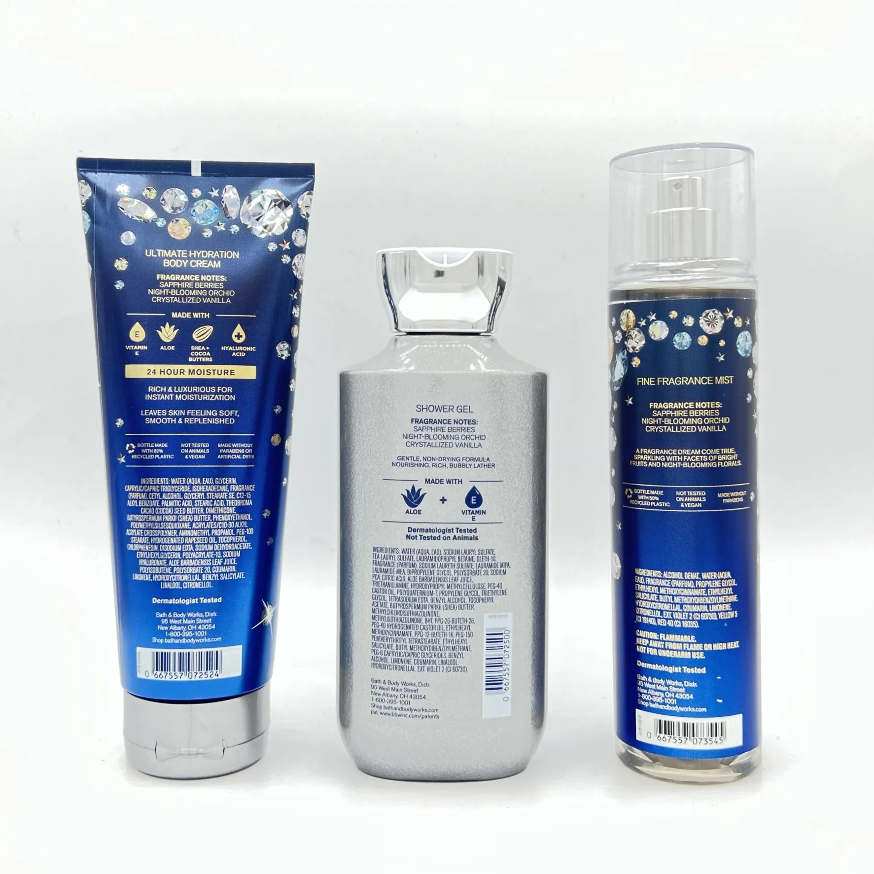 Stylish Bath & Body Works Dream Bright 8oz Body Cream, 10oz Shower Gel and 8oz Fine Fragrance Mist 3-Piece Bundle