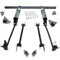 Triangulated Rear 4-Link Assembly with 40 Coilovers for 1940 Ford Delivery - Exclusive Design