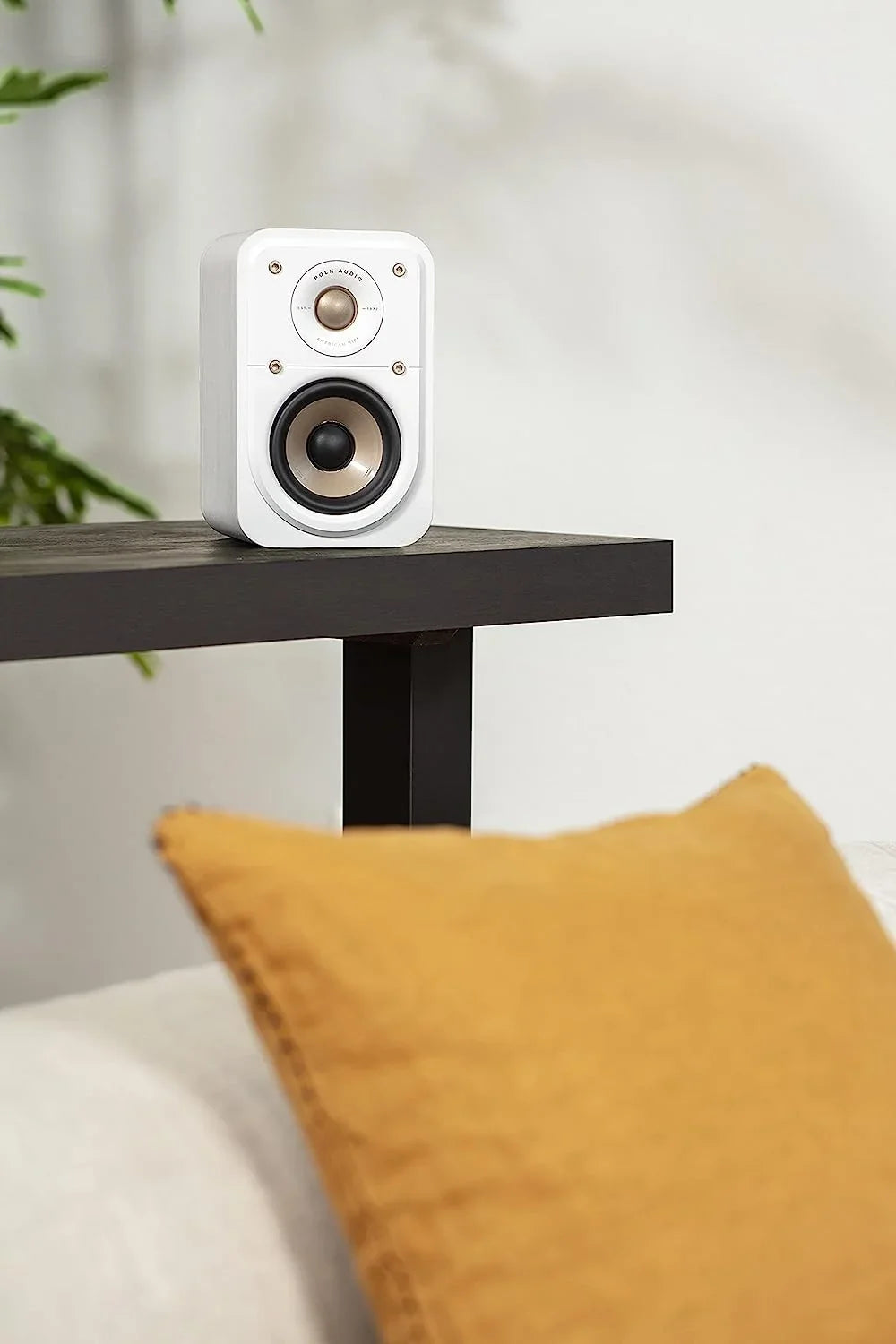 Stylish Polk Signature Elite ES10 - Hi-Fi Home Theater Satellite Surround Speakers (White)