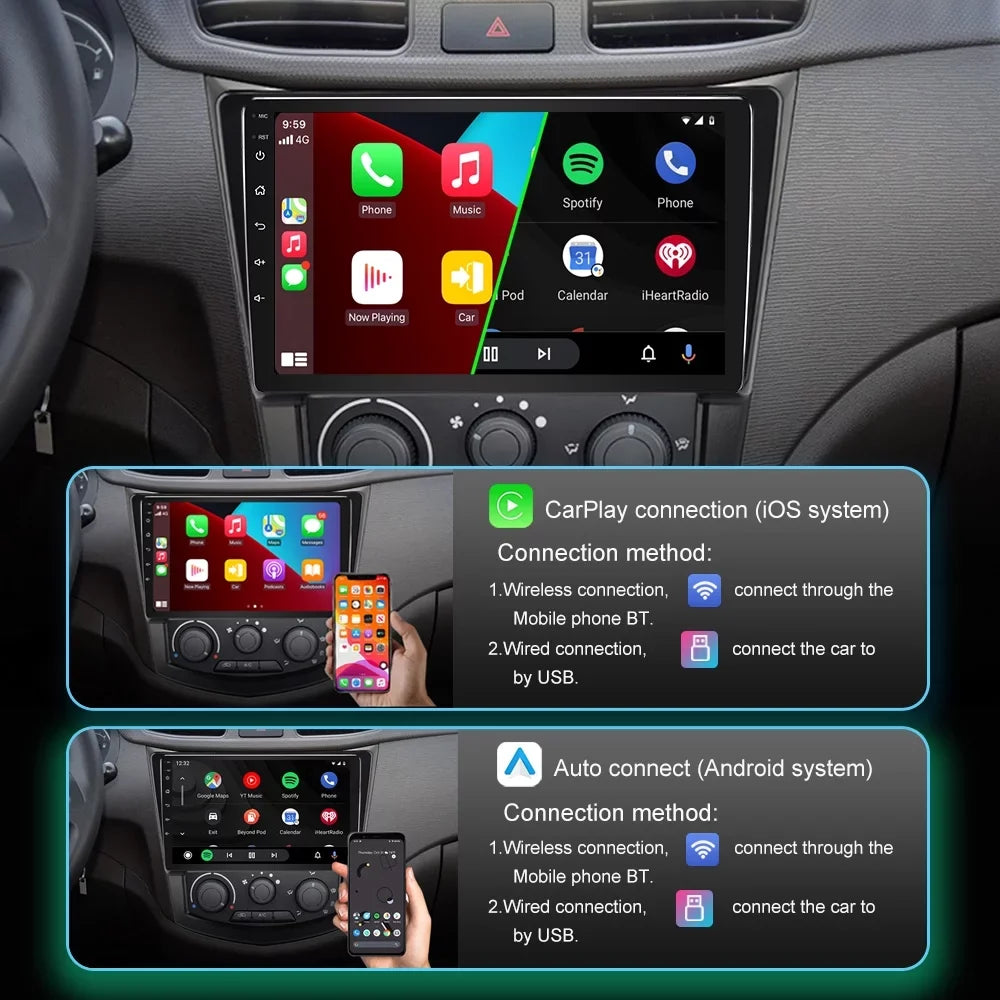 8" Car Stereo Radio Player For VW Volkswagen Jetta Golf 5 6 Passat Apple Carplay - Exclusive Design