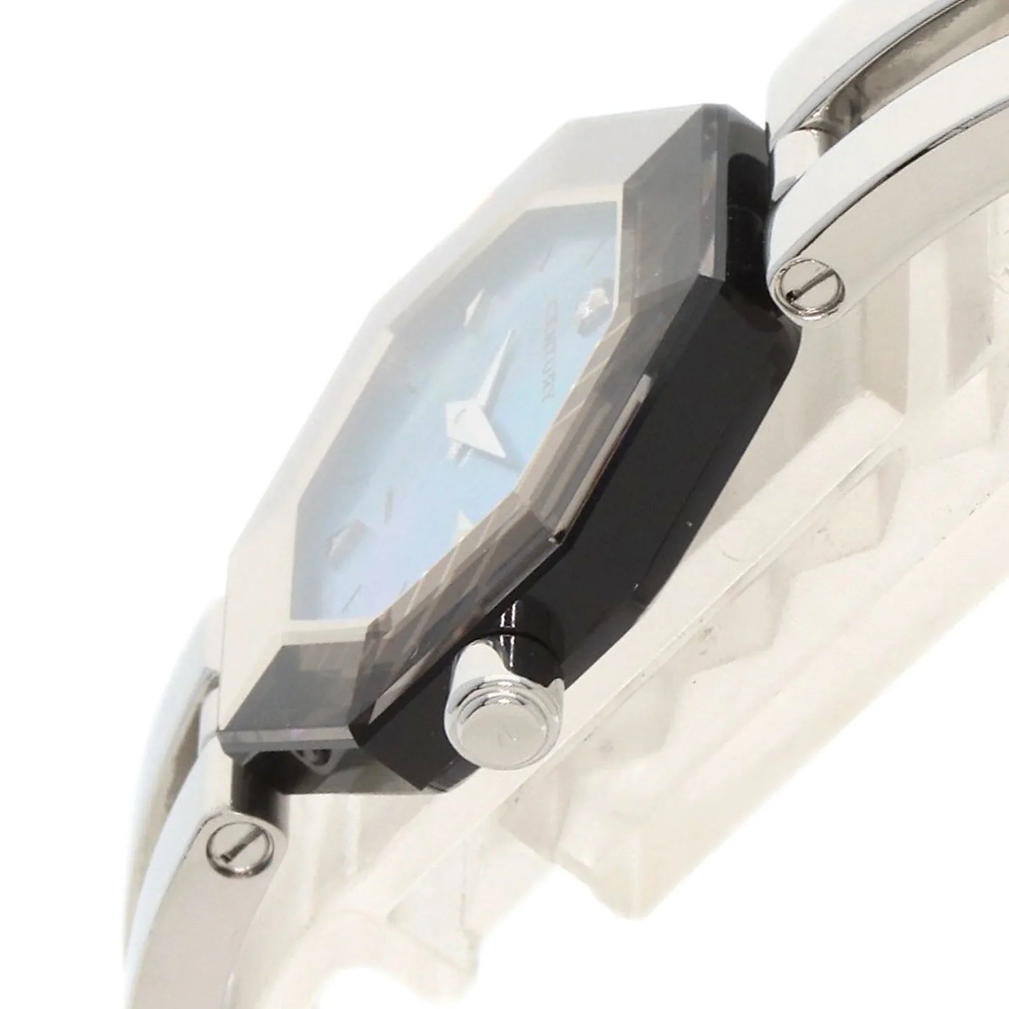 Stylish Pre-Owned Century Time Gem Watch Stainless Steel/SS Ladies CENTURY (Good)