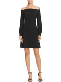 JILL Jill Stuart Womens Off-The-Shoulder Party Cocktail Dress