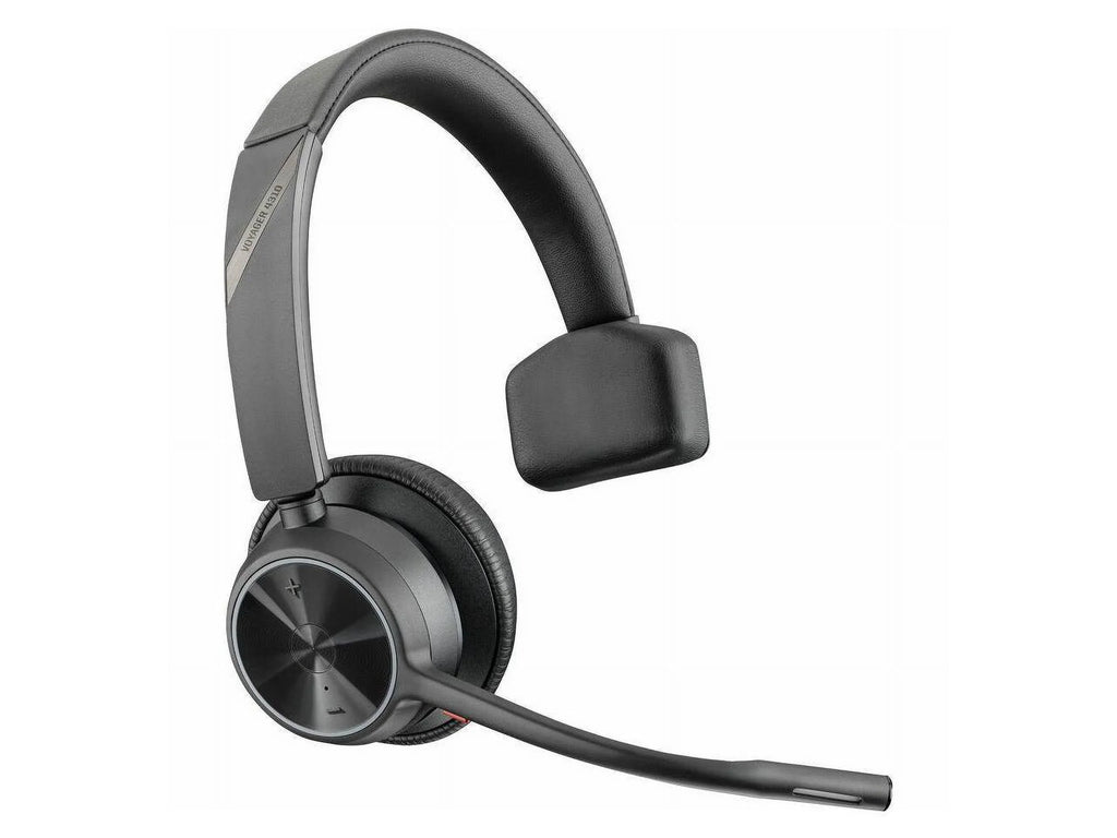 Poly VOYAGER 4300 UC 4320 Headset - Stereo - USB Type A - Wired/Wireless - Bluetooth - 164 ft - 20 Hz - 20 kHz - Over-the-head - Binaural - Ear-cup - 4.92 ft Cable - Noise Cancelling MicrophoneTAA ... - Exclusive Design
