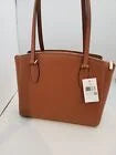 Kate Spade Monet Large 3-Compartment Brown Leather Tote WKRU6948 NWT $399 - Exclusive Design