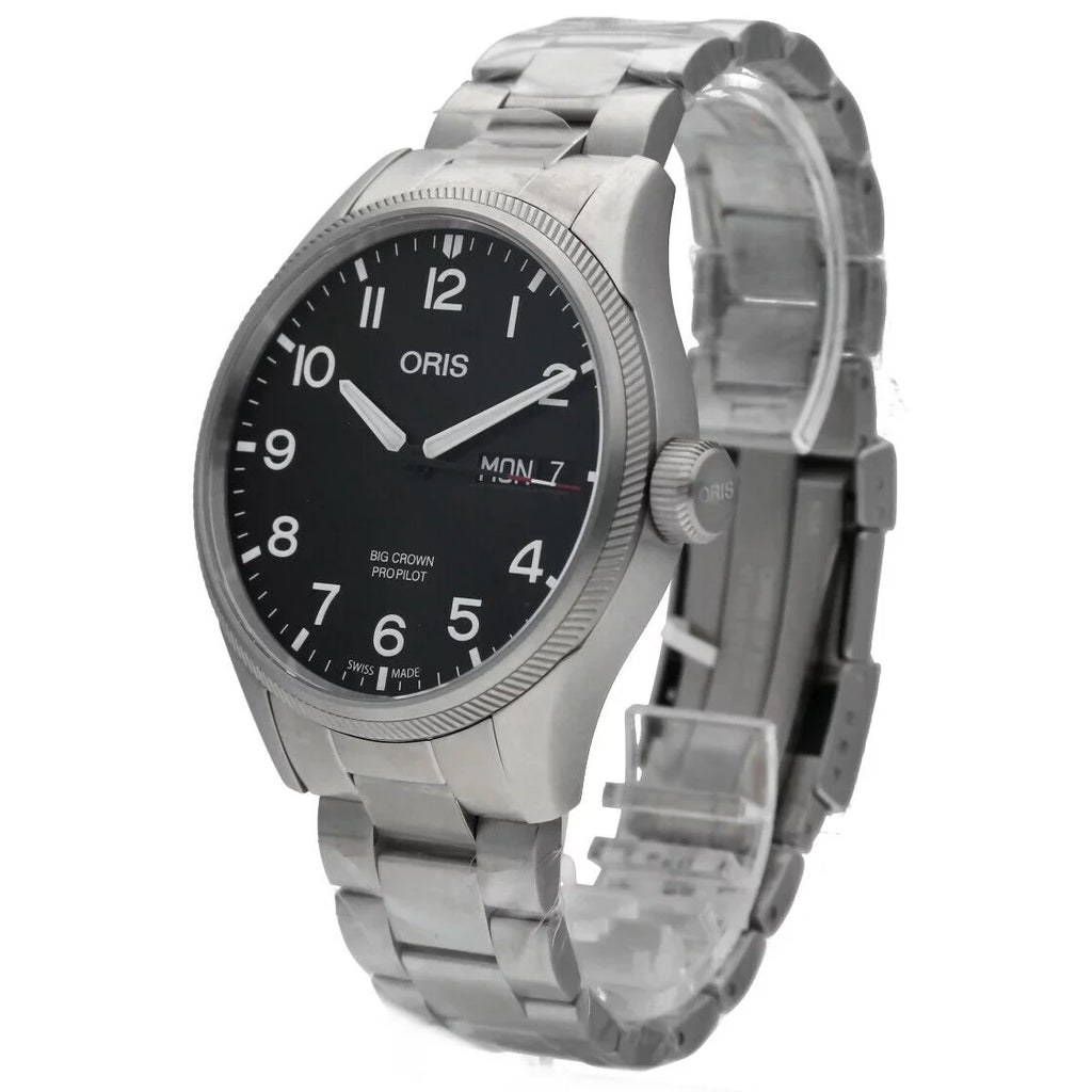 Oris 01 752 7698 4194 55Th Reno Air Races 45mm Steel Automatic Men's Watch - Exclusive Design