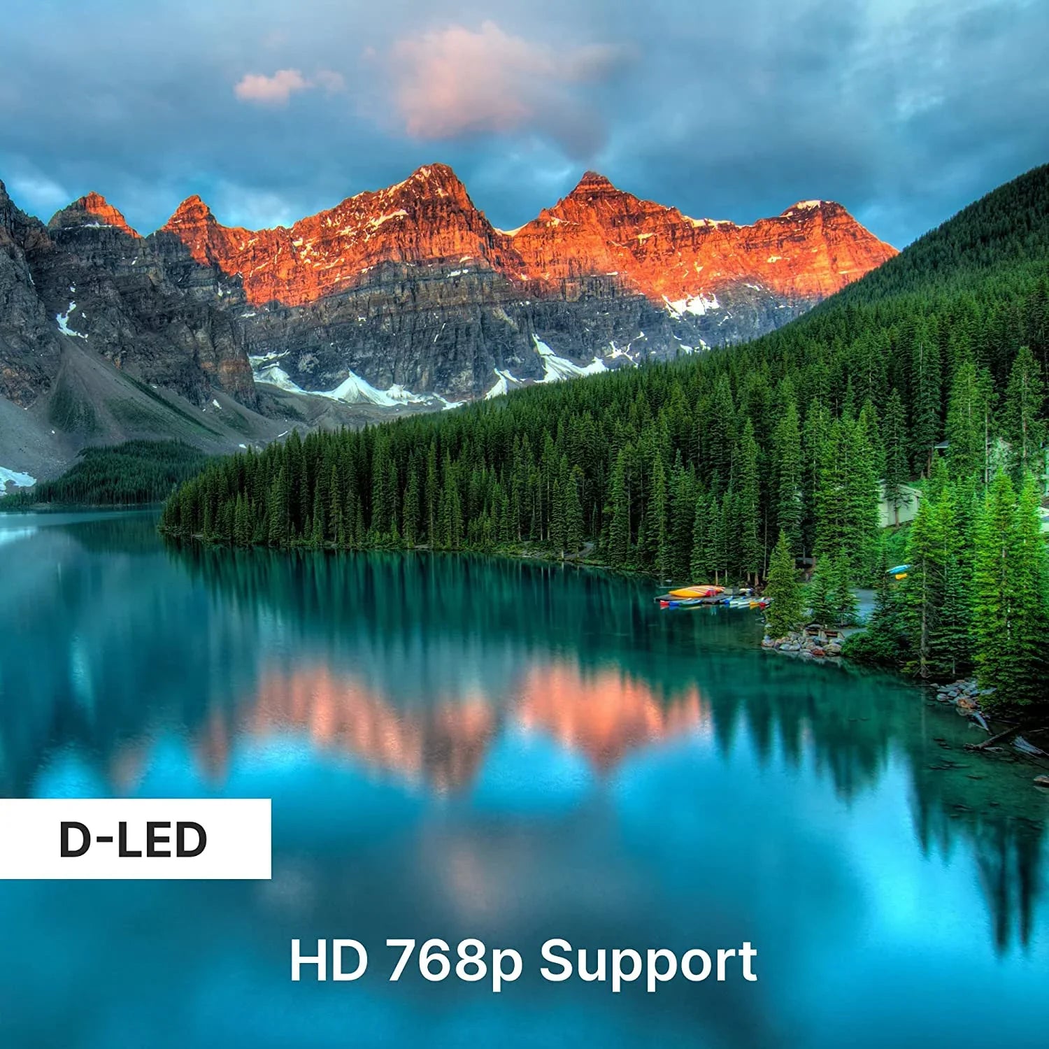 Stylish 32 inch HD LED Smart TV, Supports Up to 1366Ã768 Resolution, Built in WebOS 5 Operating System