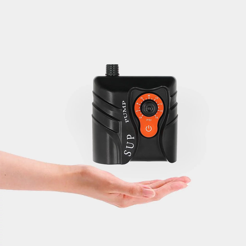 Stylish EasytoUse 16 PSI Electric Air Pump with 6 Nozzles for Inflatables and Boats, Edition