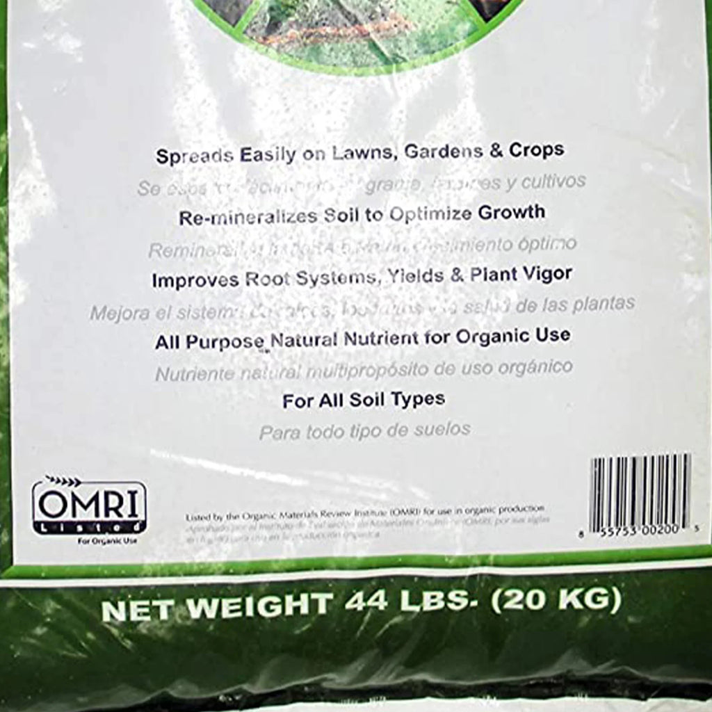 Stylish Azomite 44 lbs Granular Organic Trace Mineral Soil Additive Fertilizer