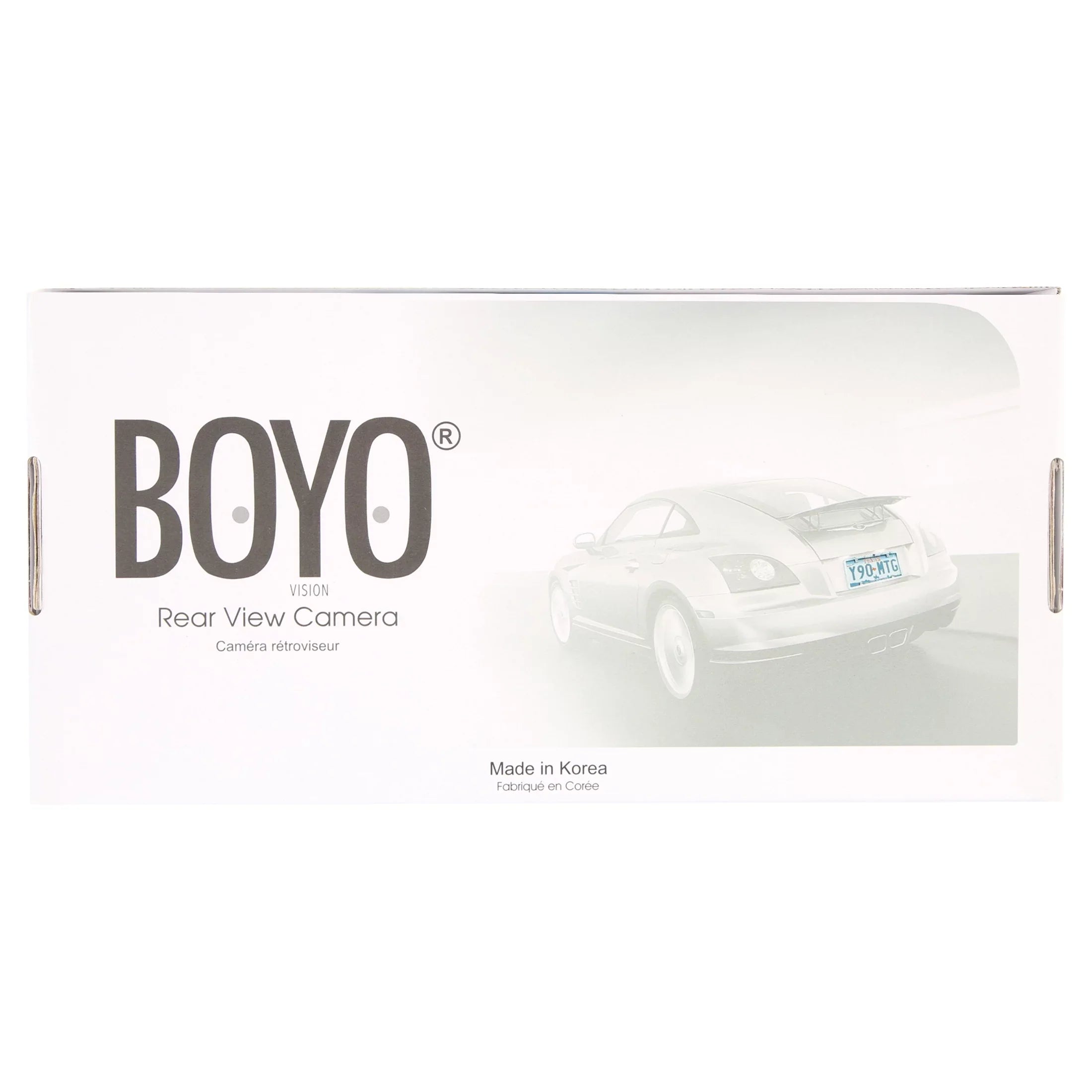 BOYO VTL275HD - Ultra Slim Full-Frame License Plate HD Backup Camera (Chrome) - Exclusive Design