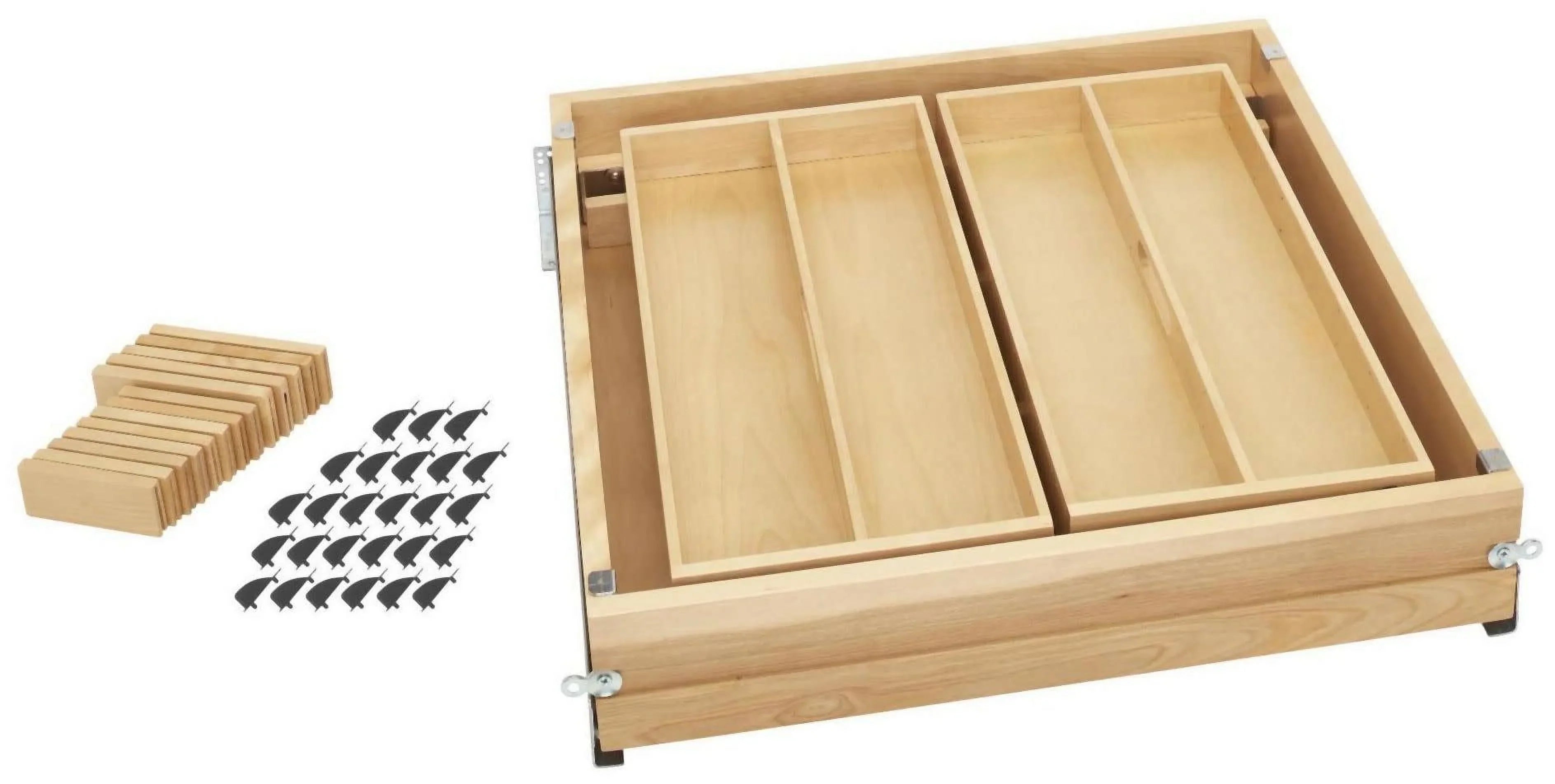 Rev-A-Shelf 4Wtmd-24H-1 4Wtmd Series Tiered Kitchen Organizer Drawer For 24" Cabinets - - Exclusive Design